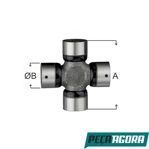 CRUZETA CARDAN  VALTRA/VALMET ARTICULADOR DUPLO CARRARO (79850422)