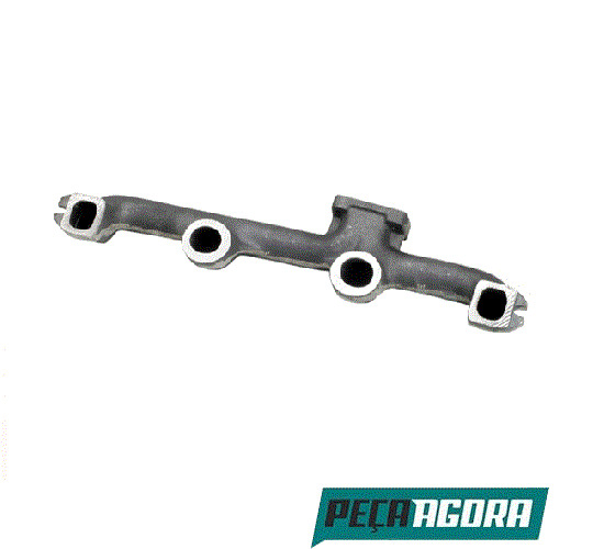 COLETOR ESCAPAMENTO TURBINADO MB MERCEDES BENZ OM 352 (3521402709)