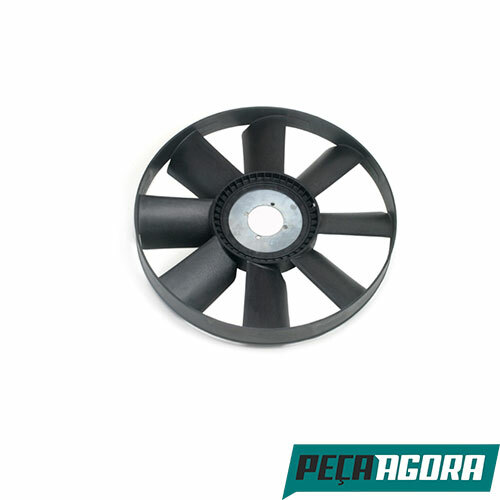 HELICE RADIADOR MOTOR MB 1620 - COM ANEL SEM VISCO - PLASTICO (3762007123-904205