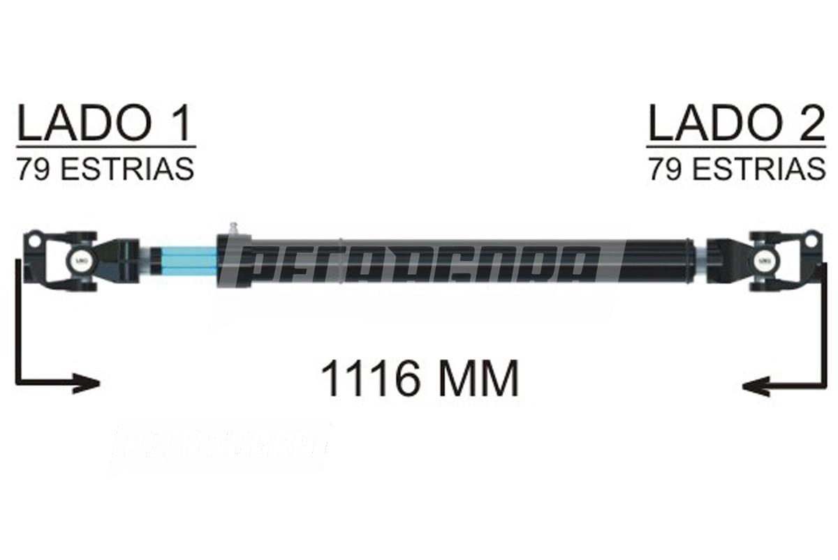 COLUNA DIRECAO COMPLETA 1116MM MB 1318L 1620 1632 LS1632 LS1634 LS1938 2638 (695