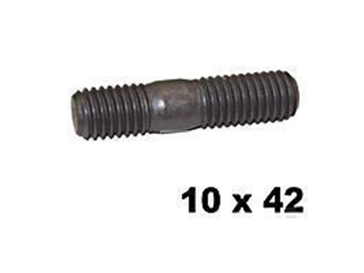 PARAFUSO PRISIONEIRO M10X1,5X42 FIXACAO FLANGE TURBINA MB MOTOR OM355 LS1929 262