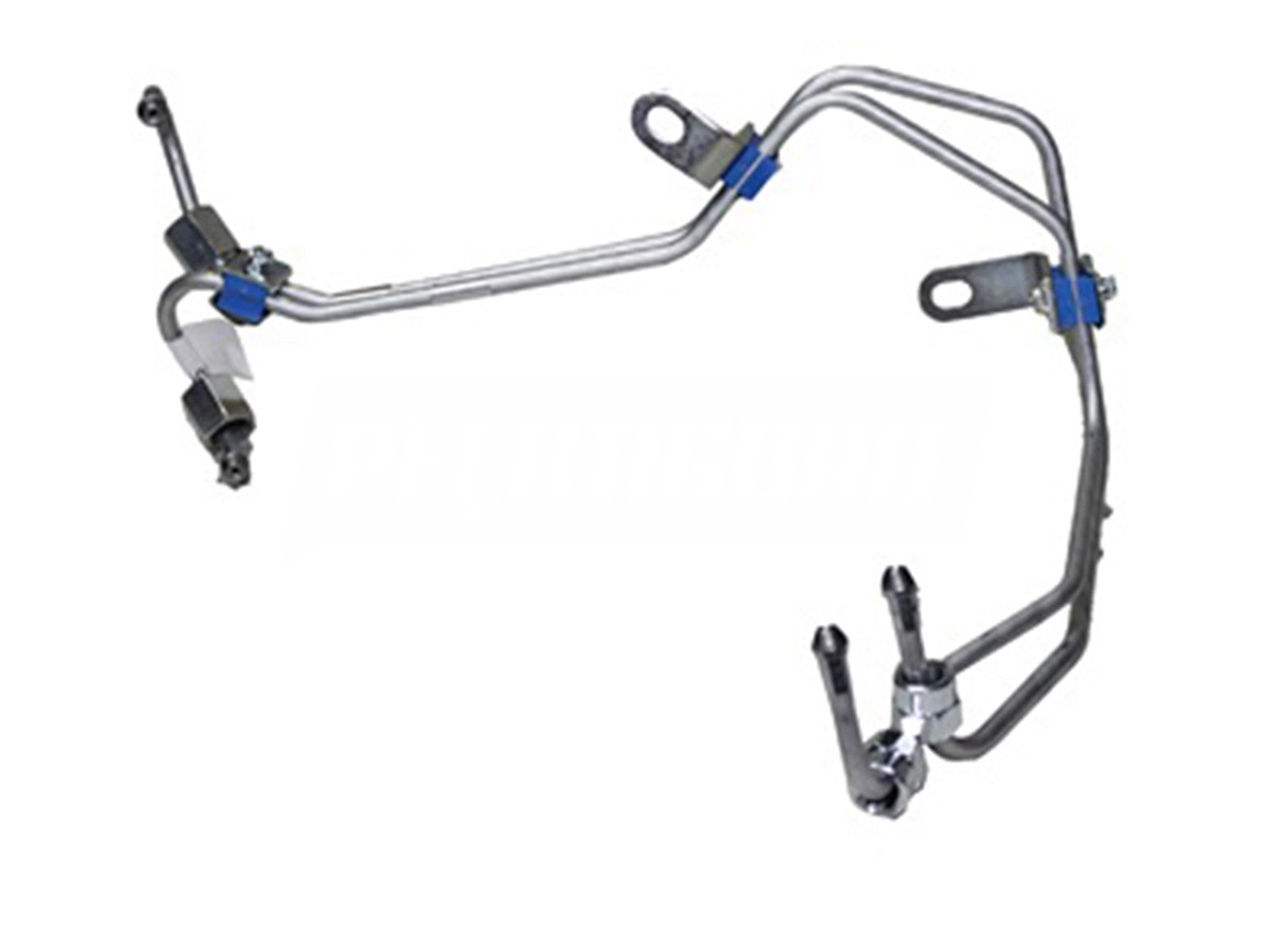 TUBO INJETOR CILINDRO 1 E 2 MOTOR CUMMINS 3.9 4 CIL FORD F250 F350 F4000 CUMMINS