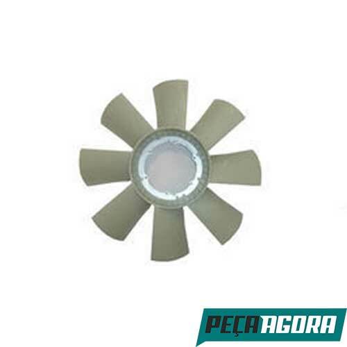 HELICE RADIADOR MOTOR PARA SCANIA P 124 PLASTICO COM VISCO (1404903)