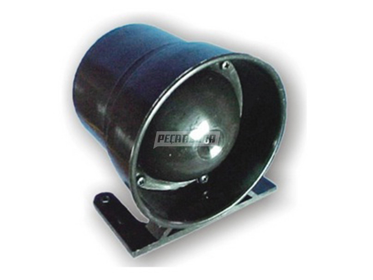 ALARME SIRENE MARCHA RE INTERMITENTE BIVOLT BLINDADA ALTA RESISTENCIA (AS134WP)