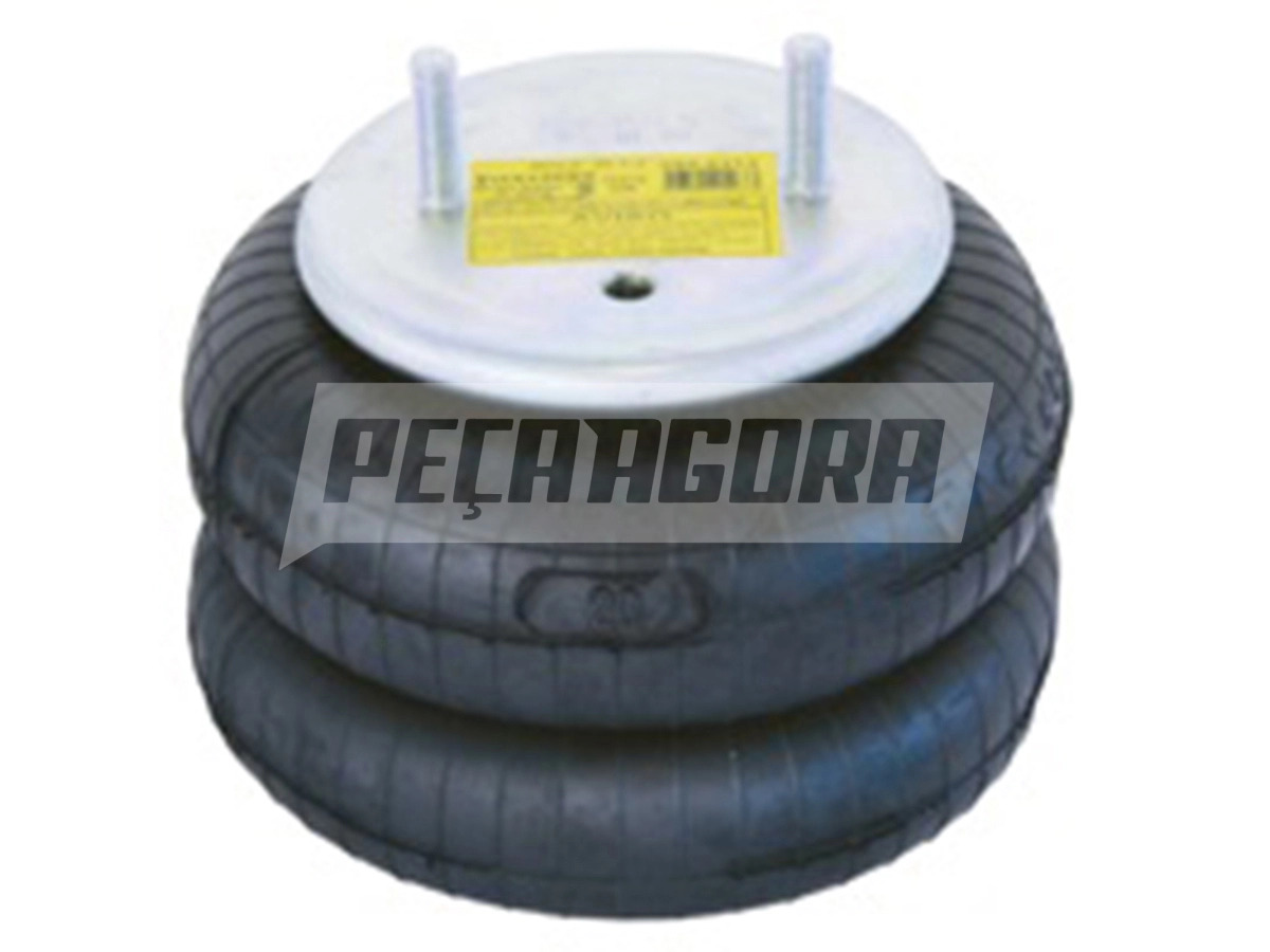 MOLA PNEUMATICA 20 T3 ALT MAX 240MM ALT MIN 95MM DIÂMETRO MAXIMO 250MM FIXACAO 