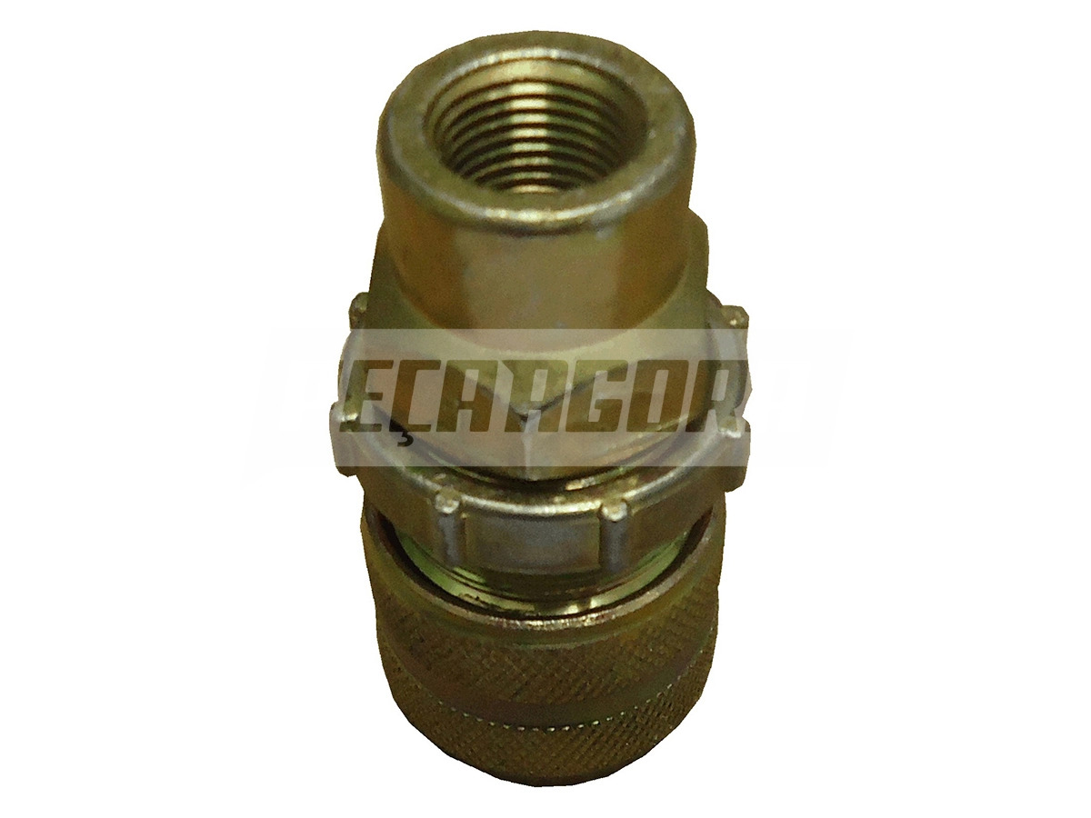 ENGATE RAPIDO FEMEA ROSCA 3/8'' NPT, COM TRAVA (42315)