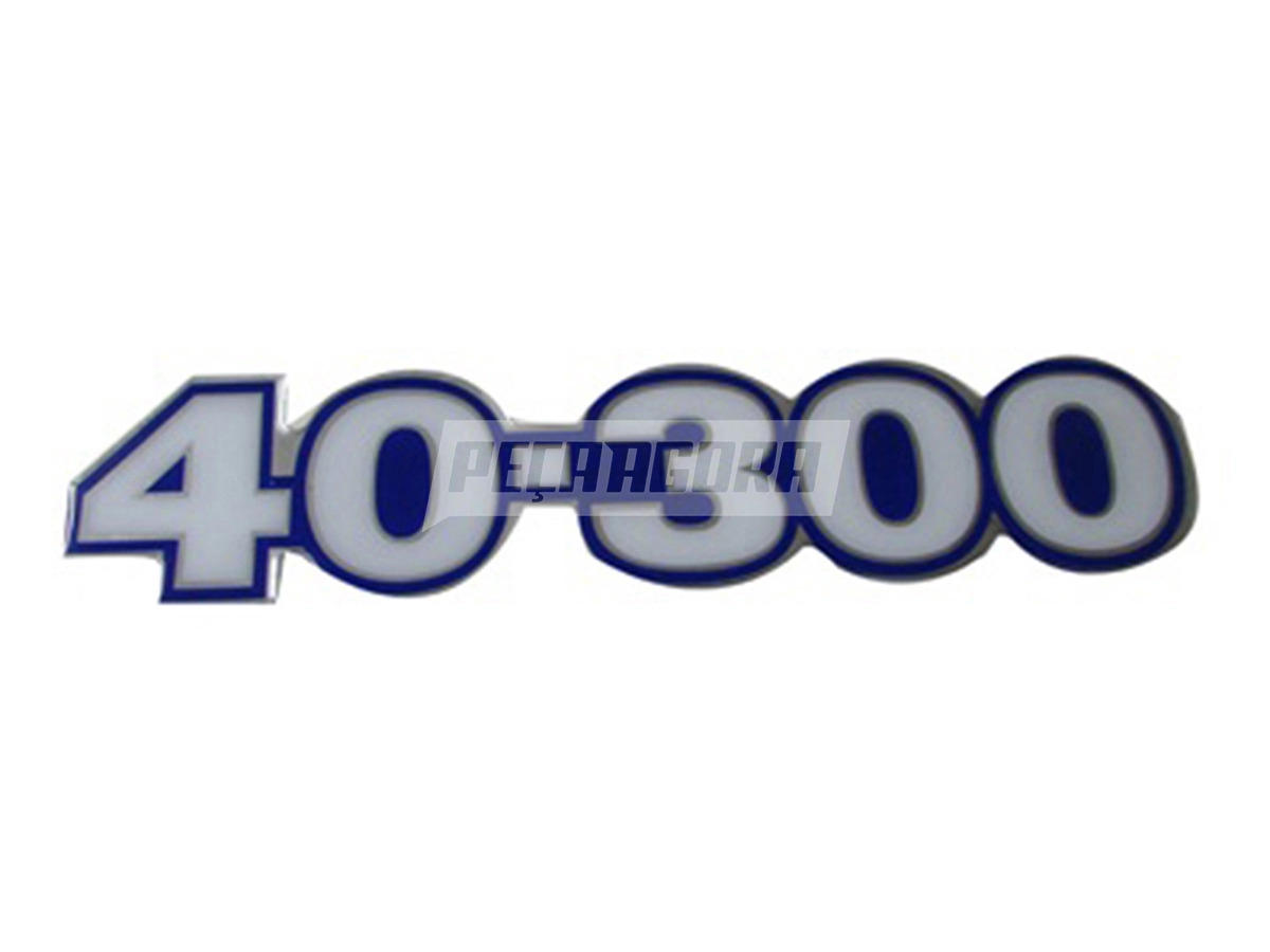 EMBLEMA COLANTE FRONTAL 40300 SERIE AZUL VW 40300 (2VV853751A)