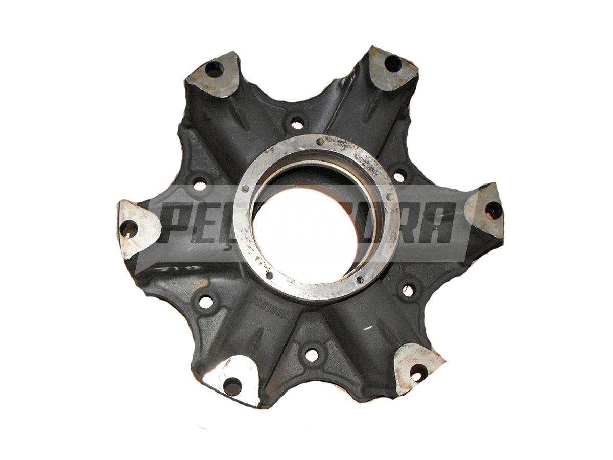 CUBO RAIADO ARO 20 GUERRA MODERNO ROLAMENTOS IGUAIS 32218 6 RAIOS FURO 195MM ALT