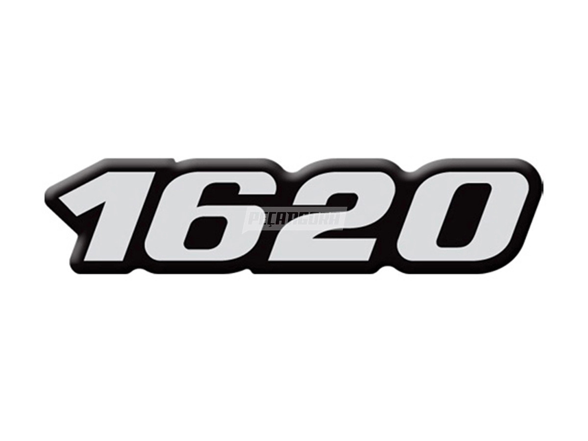 EMBLEMA RETICULADO ADESIVO 1620 MB 1620 
 (3818174715)