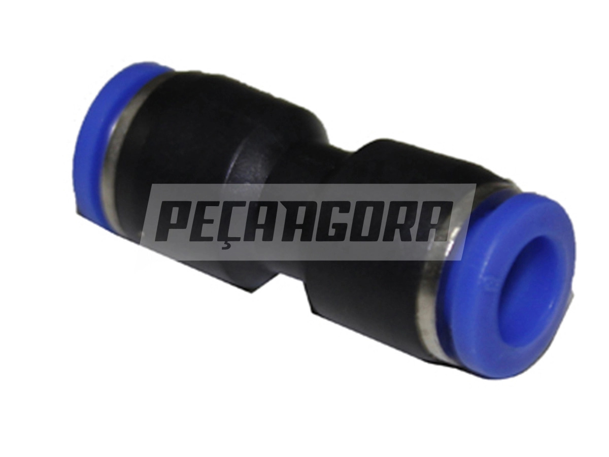 UNIAO EMENDA RAPIDA 8MM NYLON (UNIAO8MM-PUC08)