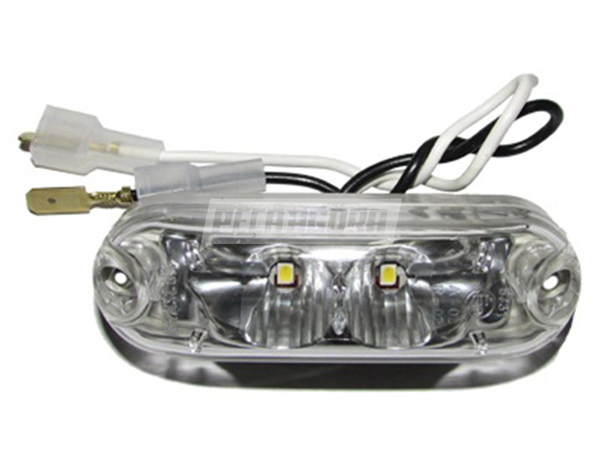 LANTERNA DELINEADORA CRISTAL LUZ FIXA LED 24V (899950305)