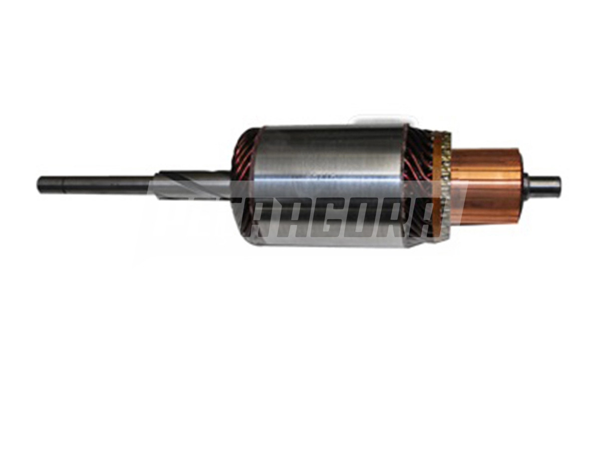 INDUZIDO 1105 12V MOTOR PARTIDA DELCO REMY COMPRIMENTO 391MM DIAMETRO DA MASSA 8