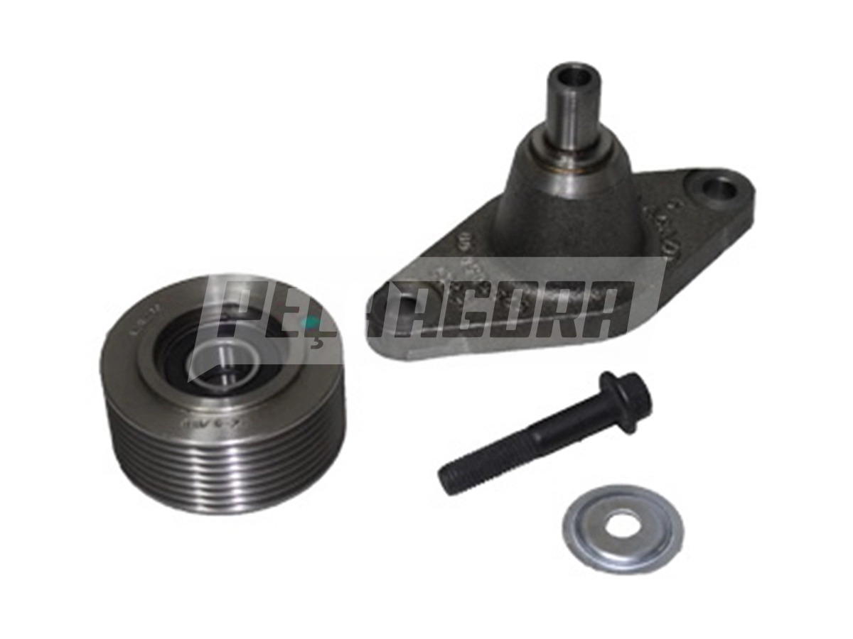 SUPORTE POLIA MOTOR CUMMINS 6CTAA ISC ELETRONICO FORD 4432E 2632E 2932E 5032E 45