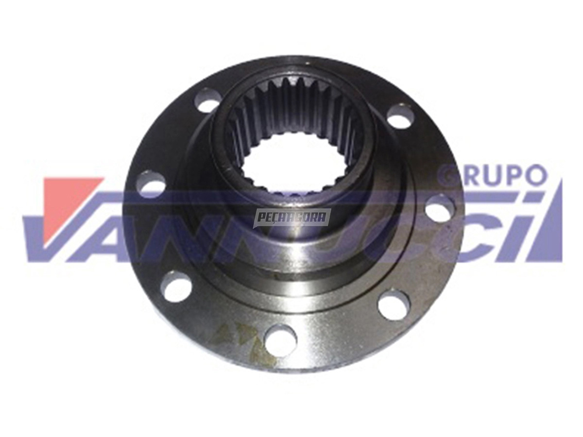 FLANGE CARDAN DIFERENCIAL 8 FUROS 26 ESTRIAS MB 1924 1624 USADA COM S315 FERRO F