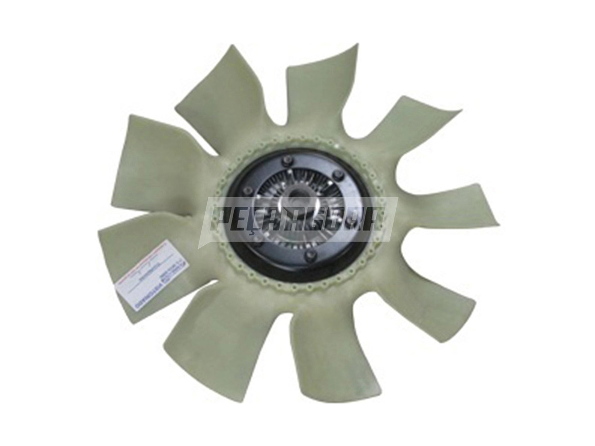 JOGO HELICE MOTOR EMBREAGEM VISCOSA VW 13.180E 15.180E CONSTELLATION (2S0121303A