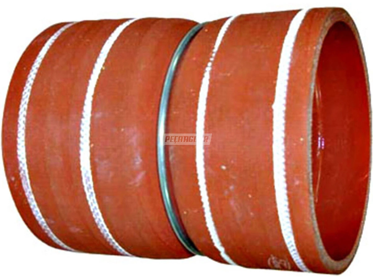 MANGUEIRA INTERCOOLER COM 1 ANEL AZUL SILICONE FORD F250 DUPLA F250 SIMPLES F250