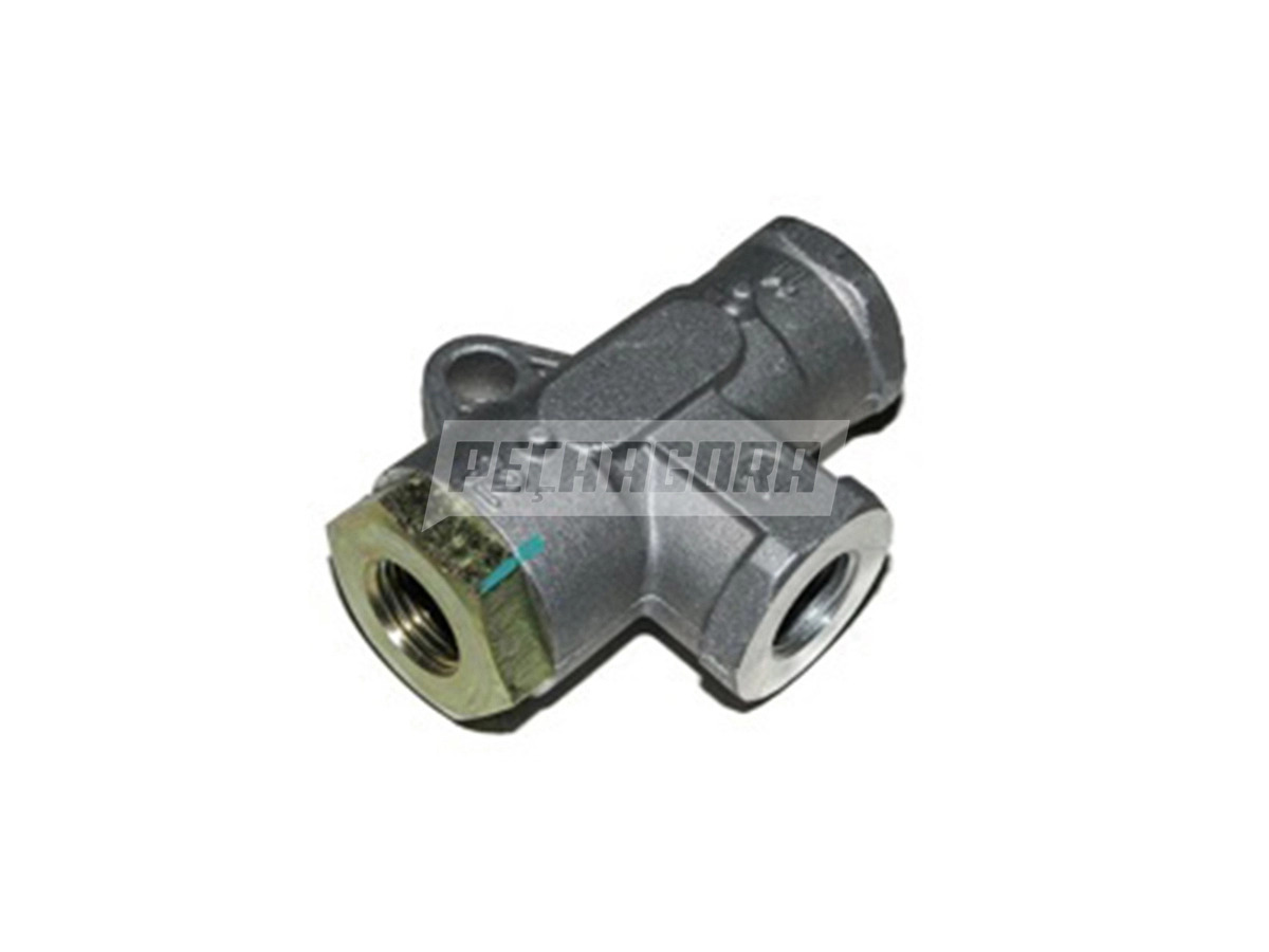 VALVULA RETENCAO DUPLA 2 VIAS M16X1,5 AGRALE FORD PARA IVECO MB PARA SCANIA VOLK