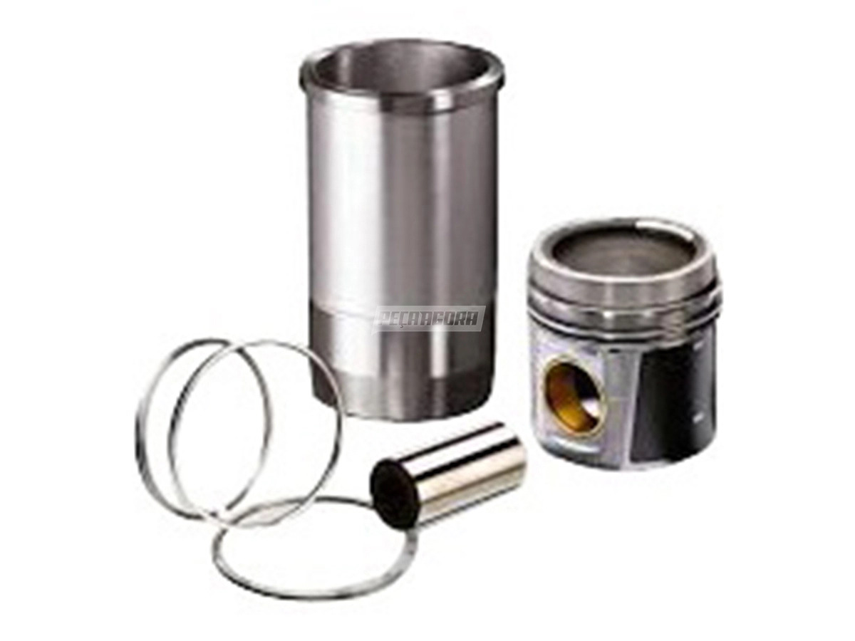 KIT MOTOR PISTAO CAMISA E ANEIS STD MOTOR IVECO IVECO CAMINHAO EUROTECH EUROTRAK
