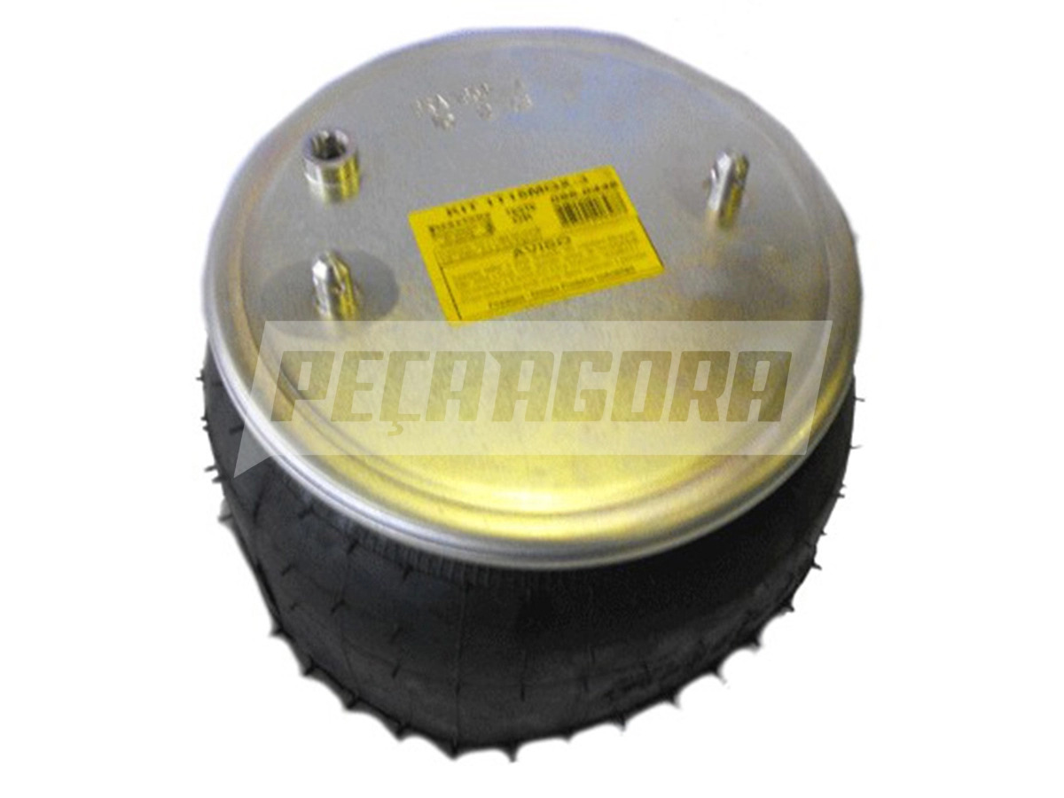 KIT PNEUMATICO MOLA PNEUMATICA 1T15MQX-3 ALTURA MAXIMA 345MM ALTURA MINIMA 148MM