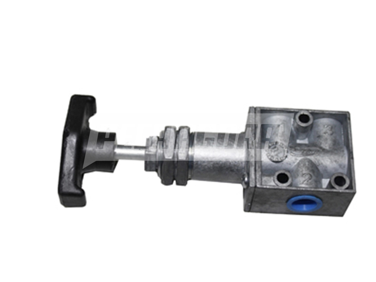 VALVULA SUSPENSOR EIXO ROSCA 1/4'' NPT 3 SAIDAS FIXACAO FRONTAL (BM102CFP,)