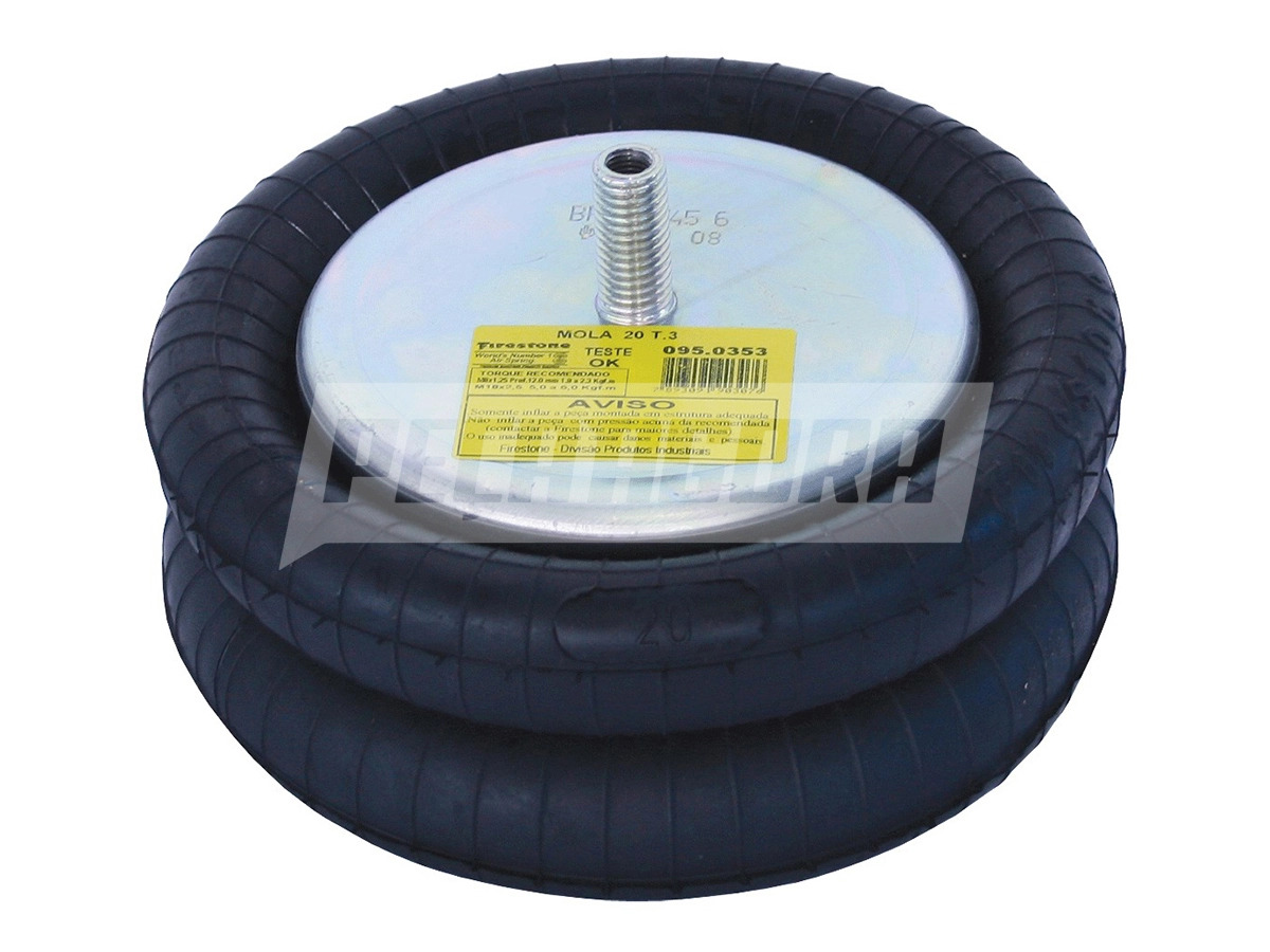 MOLA PNEUMATICA 20 T3 ALTURA MAXIMA 240MM ALTURA MINIMA 76MM DIÂMETRO MAXIMO 25