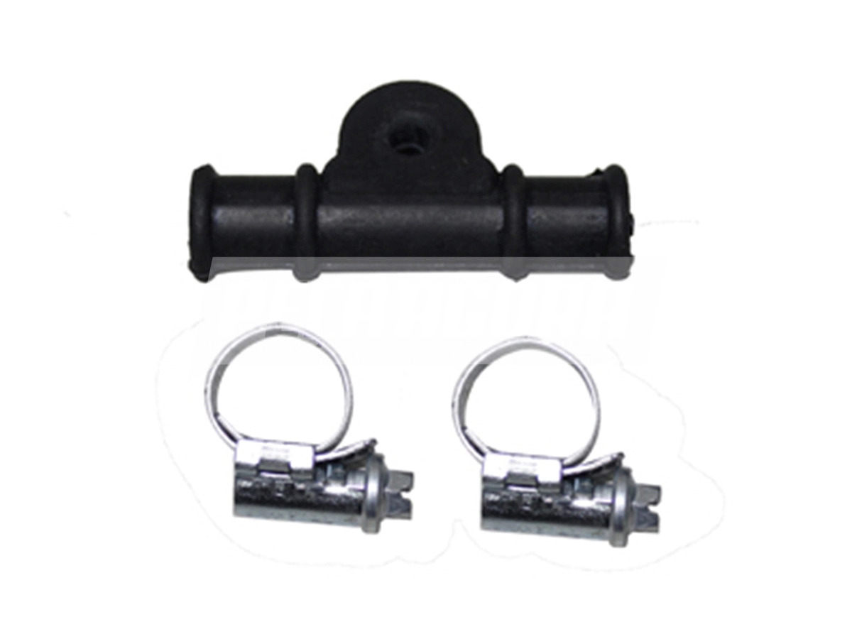 JUNCAO PROLONGADOR VALVULA NIVELADORA SUSPENSAO PNEUMATICA, COM ABRACADEIRA (RP5