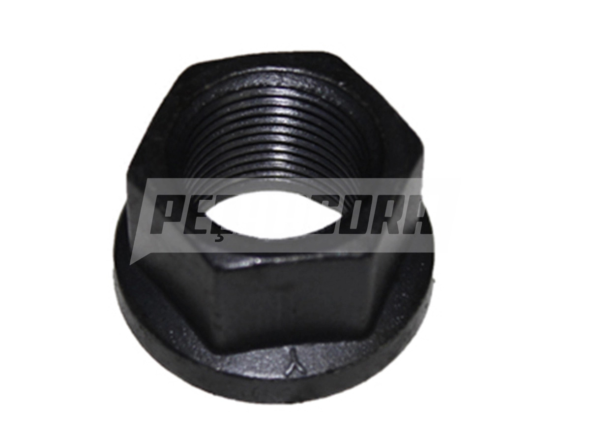 PORCA RODA RAIADA RANDON MODERNO M20X1,5 CH 27 ALTURA 20MM ACO 10 (210000586)