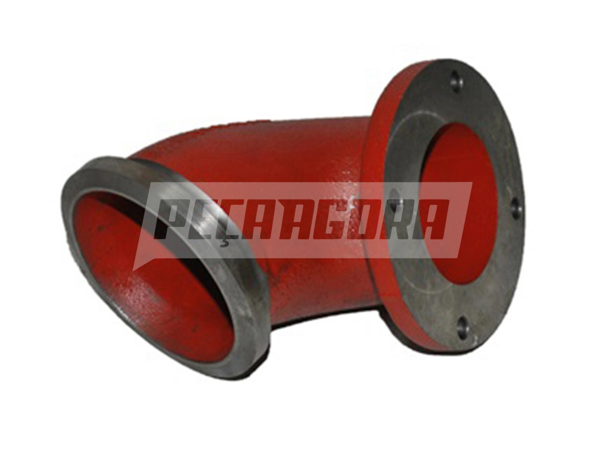 TUBO SAIDA TURBO ESCAPE MWM X12 VW 12.180 14.180 13.180 26.260 31.260 17.240OT M