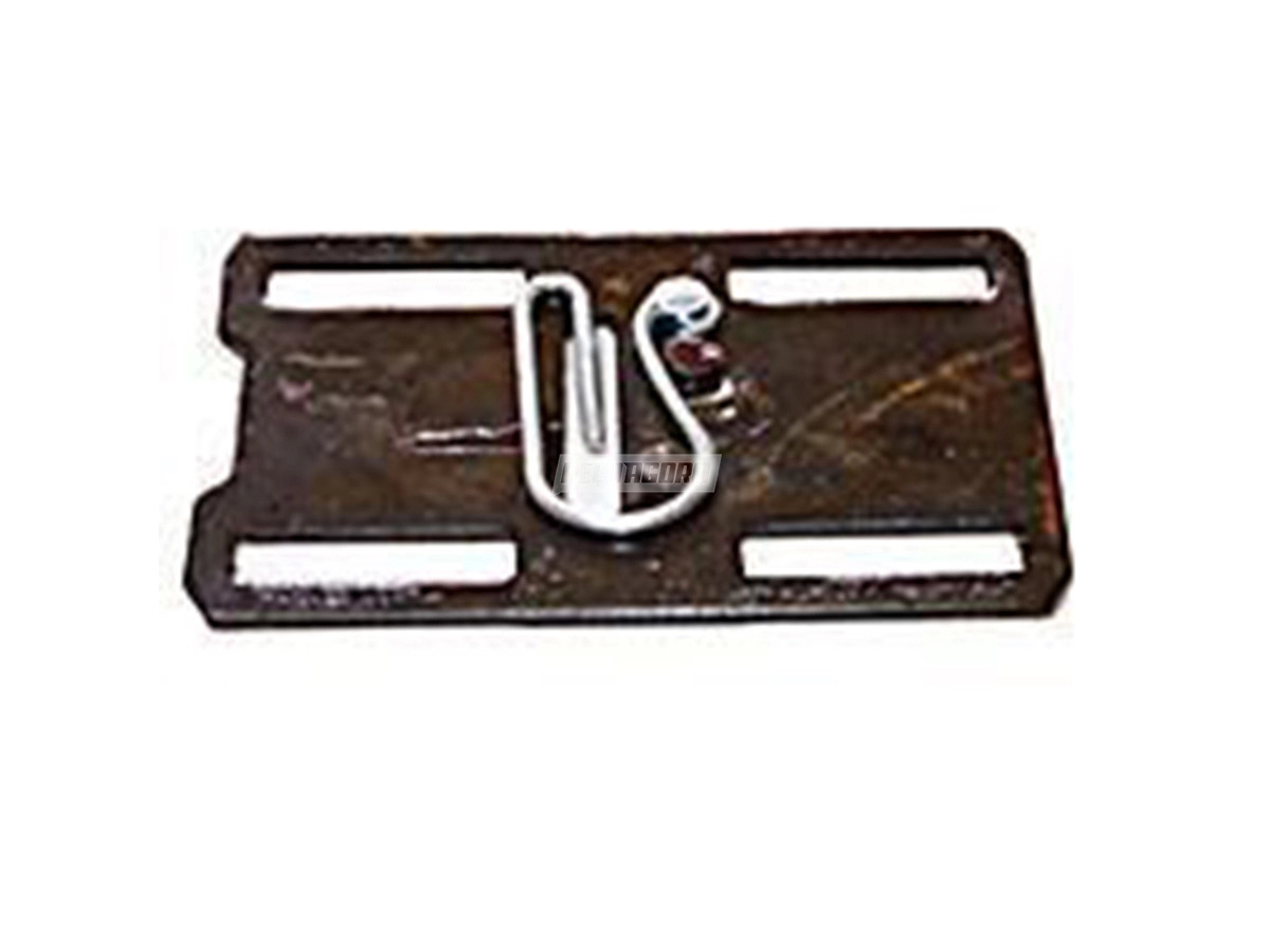 PLACA TAMPA ALAVANCA CÂMBIO RATOEIRA MB L608D (3142600246,)