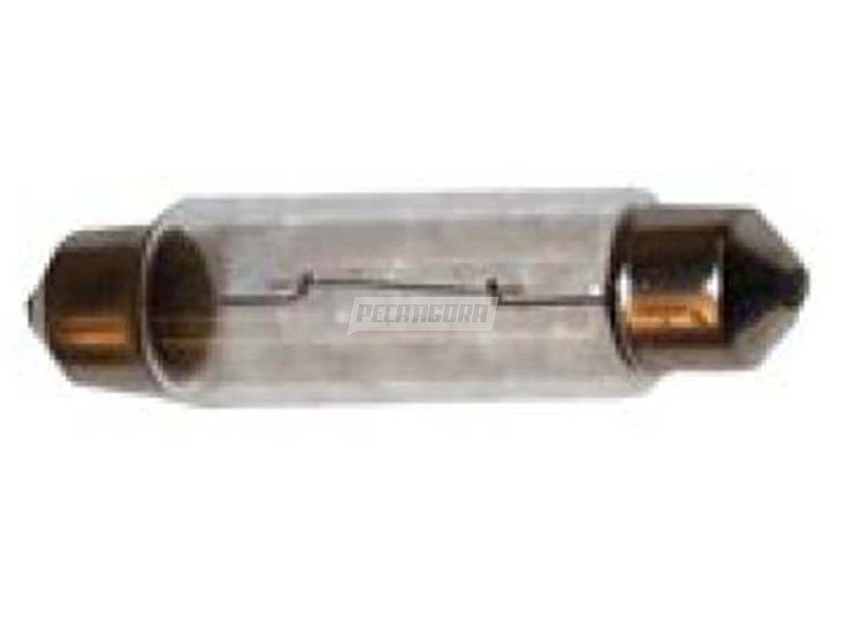 LÂMPADA LED TORPEDO 36 PEQUENA 12V LED BRANCO MB VW FORD PARA IVECO AGRALE CARR