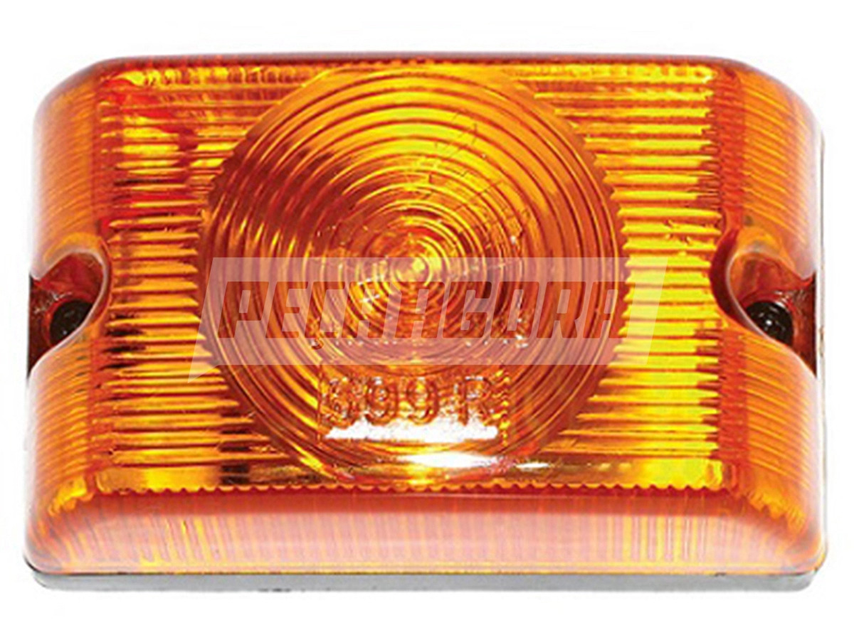 LANTERNA LUZ LATERAL AMARELA LARANJA CARRETAS TODAS MARCAS ANTIGAS (600RDAM-PL06