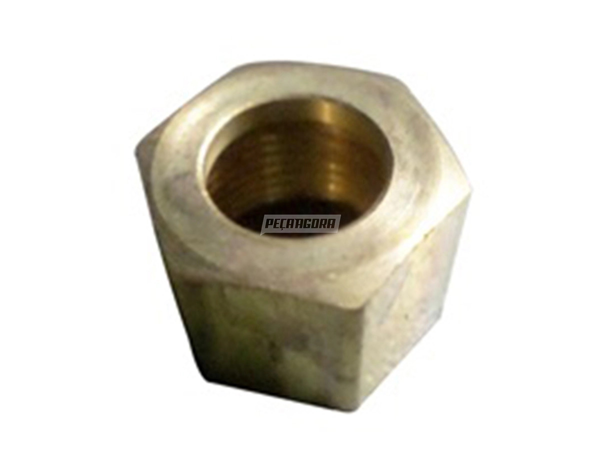 PORCA QUADRADA 3/8'' ROSCA 17/32'' 14 FIOS APLICACÕES DIVERSAS (120M)