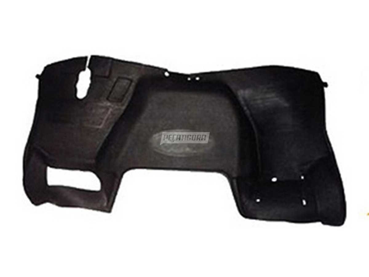 CARPETE ASSOALHO DIANTEIRO PRETO SEM ESPUMA FORD CARGO 814 815 1215 1415 1419 14