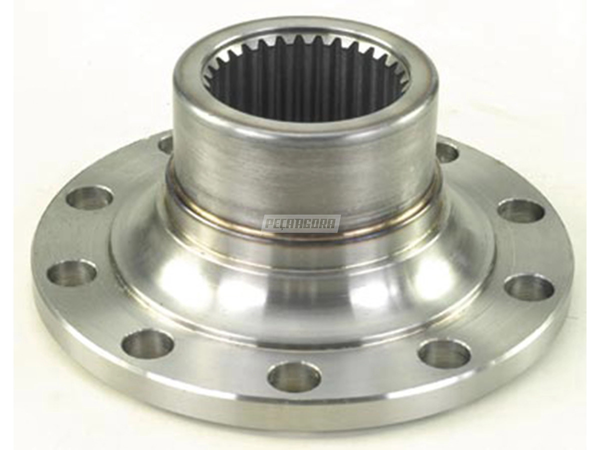 FLANGE DIFERENCIAL PINHAO MB 2217 2325 10 FUROS 28 ESTRIAS (S608)