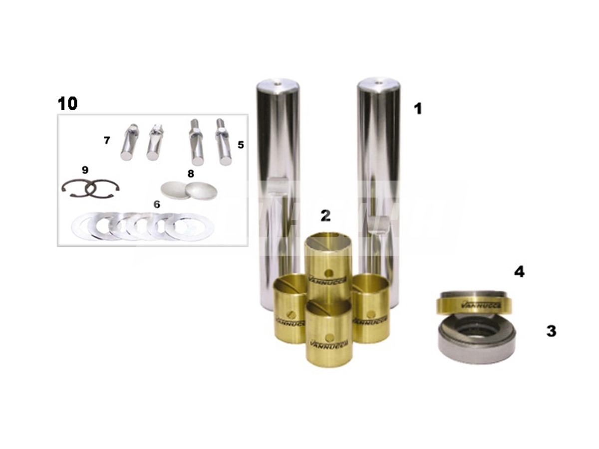 EMBUCHAMENTO MONTADO ROLAMENTO FORD CARGO 11 TON F14000 (BE9H3111A)