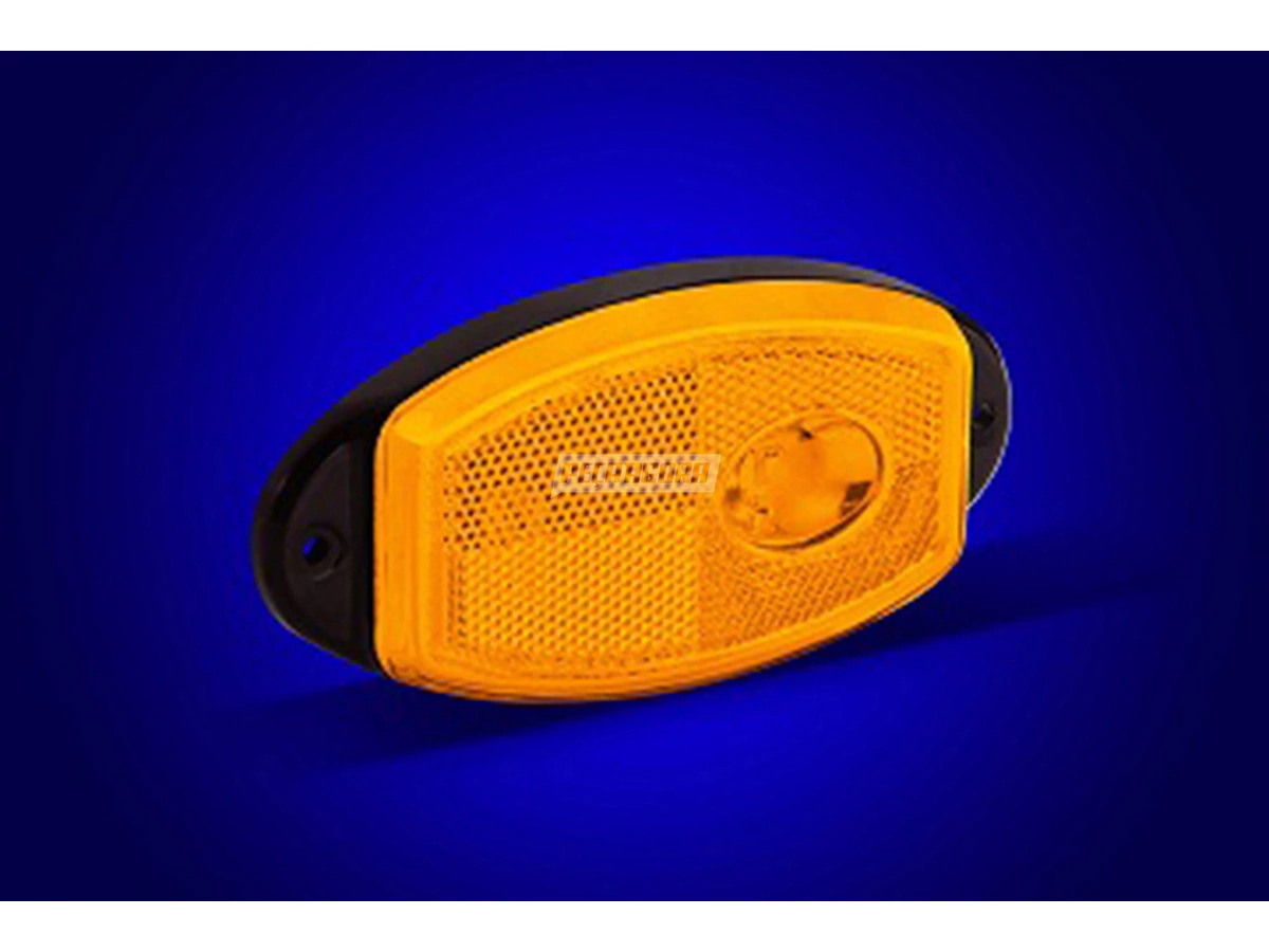 LANTERNA GF7.116 LATERAL LED BIVOLT SEM SUPORTE AMBAR FORD CARGO 1723 ANO 2013 (