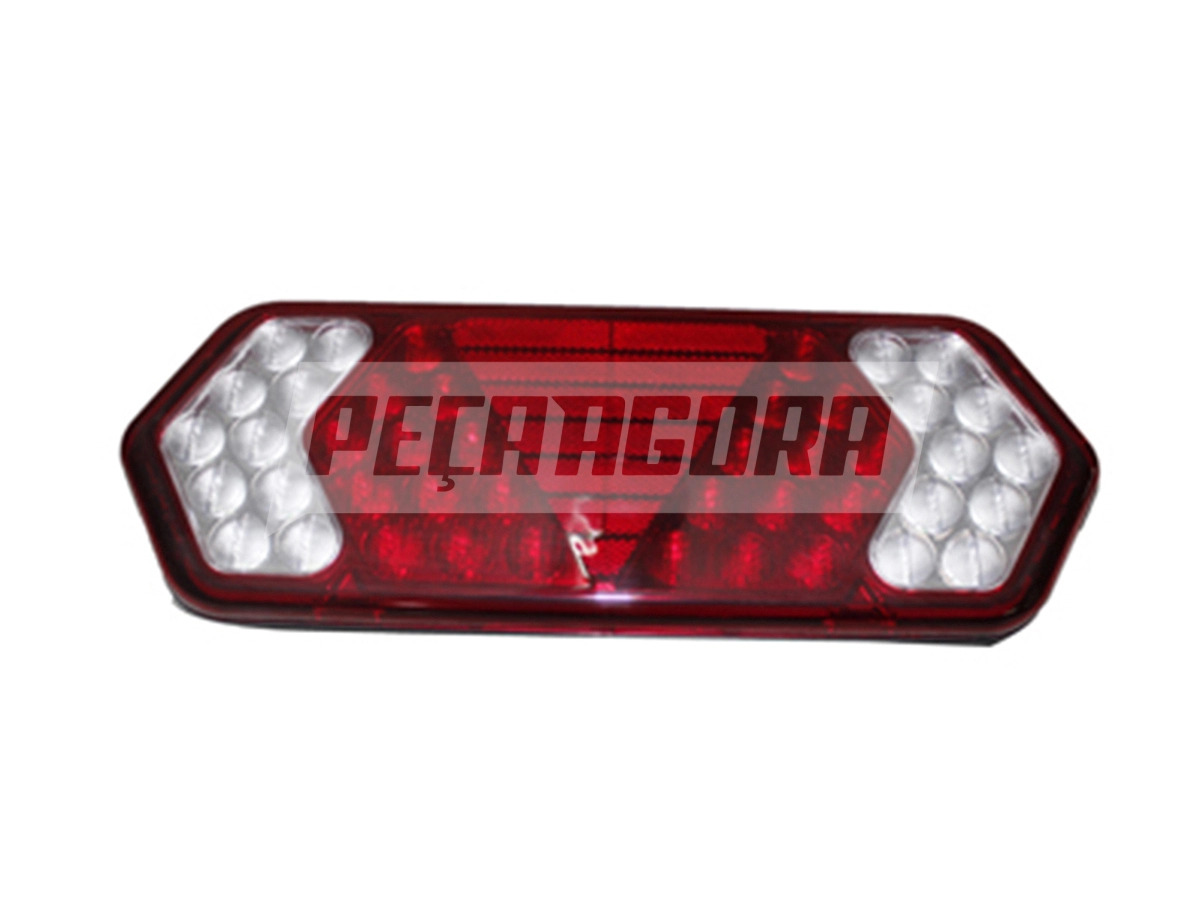 LANTERNA TRASEIRA COMPLETA LED GUERRA 2017 LE ESQUERDO (8930LE201)