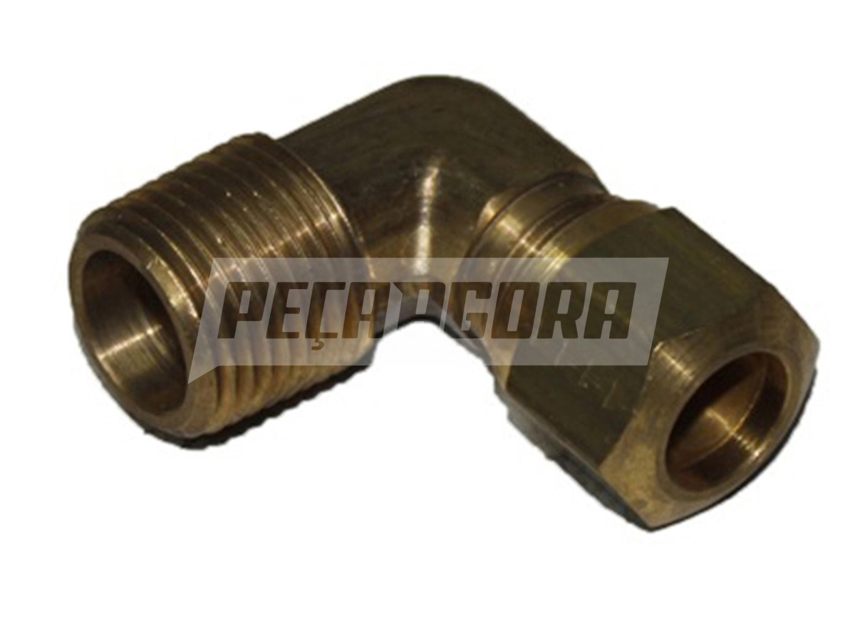 COTOVELO COMPRESSOR AR FORD CARGO 814 815 COMPRESSOR HOLSET (BG2X6727AA)