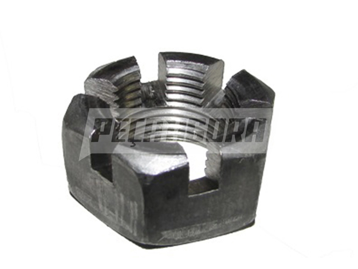 PORCA CASTELO  TEMINAL BARRA  7/8 UNF (NF383251AB.)