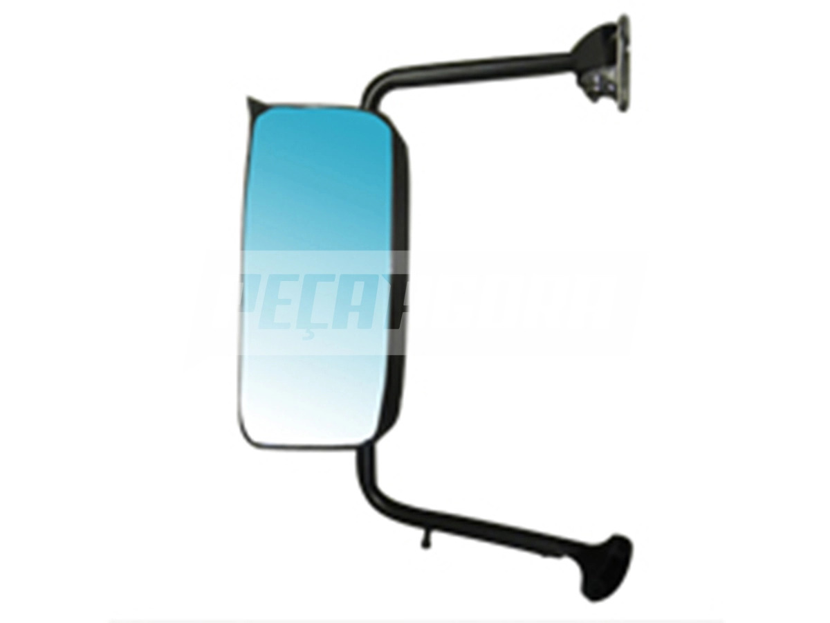 ESPELHO RETROVISOR MANUAL LD DIREITO 300X163MM MB ATEGO II AXOR II 2004 DIANTE (