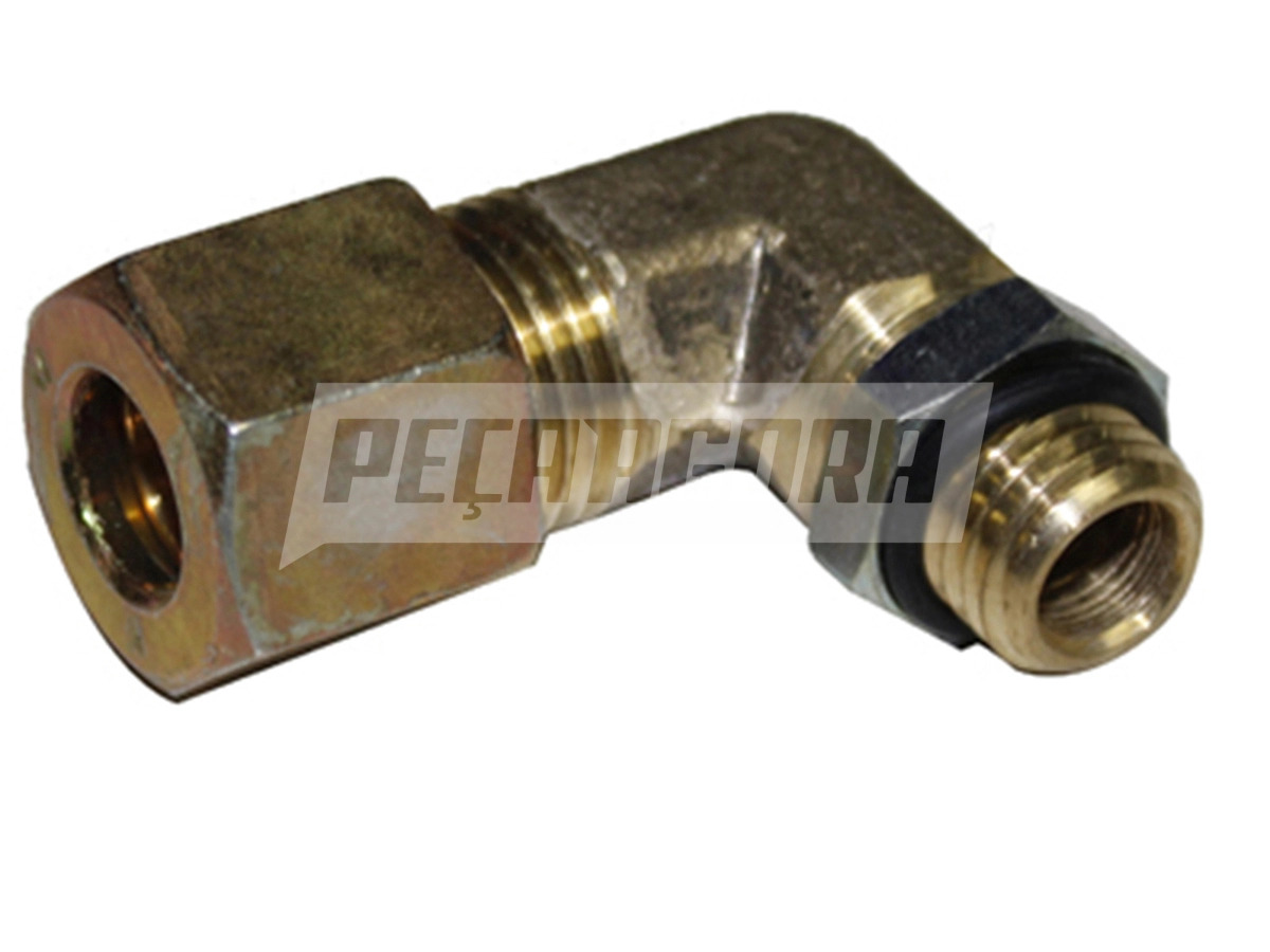 COTOVELO MACHO M12X1,5 X 10MM TUBO PORCA E ANILHA DIVERSAS (1273,)