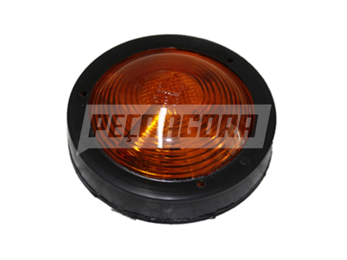 LANTERNA LUZ LATERAL AMARELA LARANJA CARRETAS TODAS MARCAS ANTIGAS BASE RETA (03