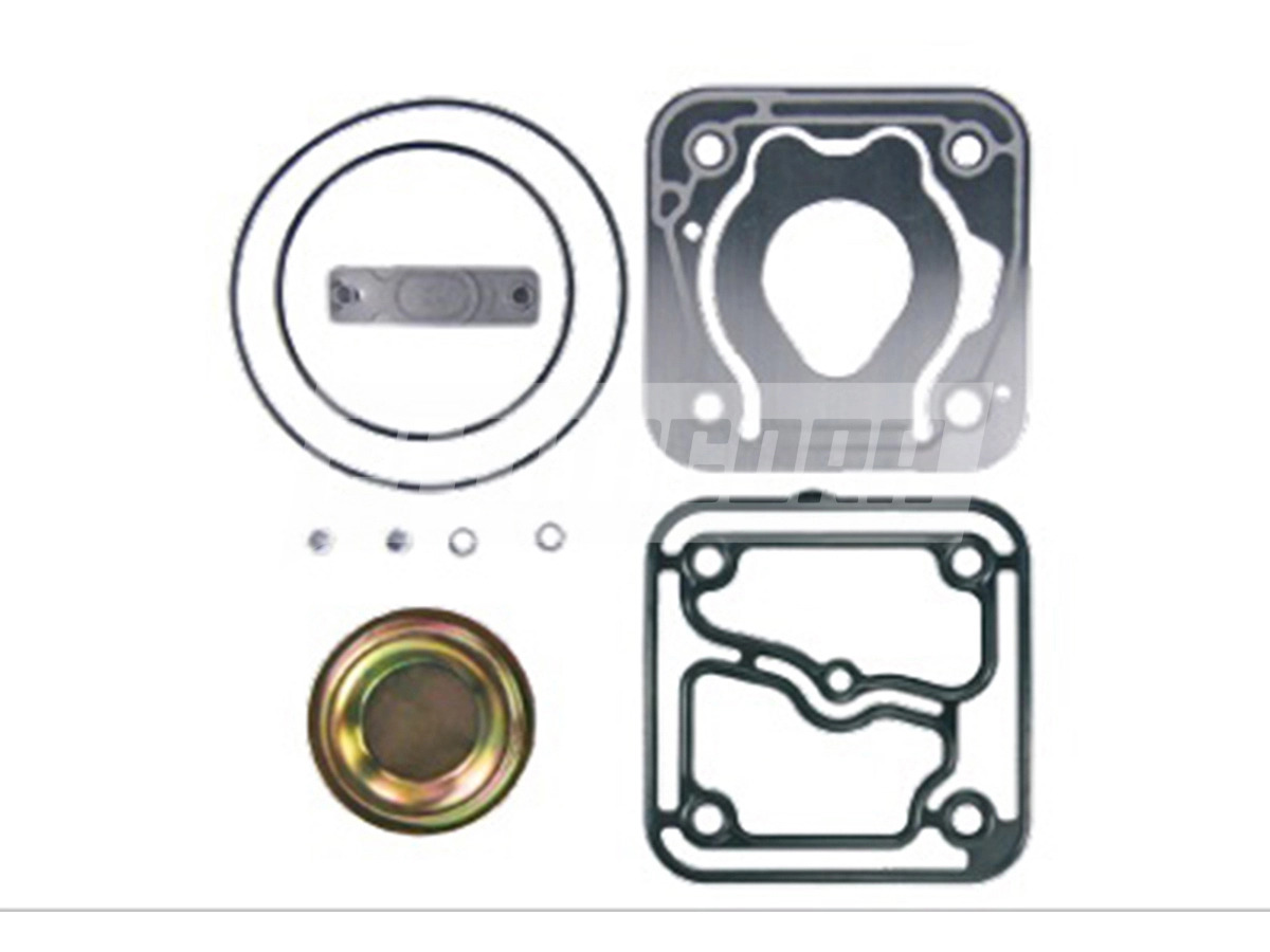 REPARO COMPLETO COMPRESSOR AR 01 CILINDRO WABCO MB 1728S 2423B 2428 ATEGO 1315 1