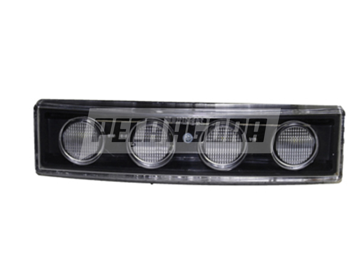 LANTERNA DELIMITADORA CRISTAL LED 24V PARA SCANIA TAPA SOL COM FIO (020076)