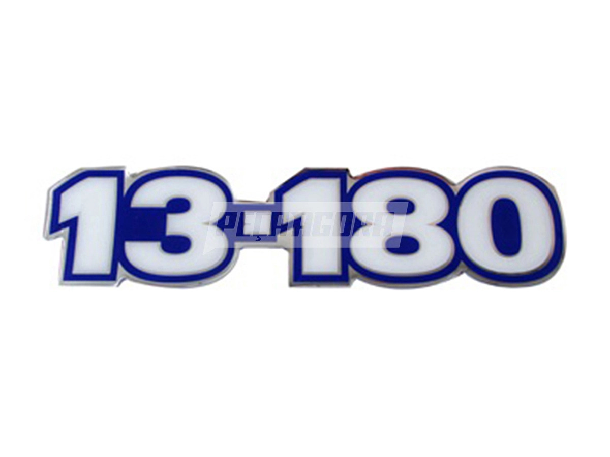 EMBLEMA COLANTE LATERAL 13180 SERIE AZUL VW 13180 (2VH853687C,)