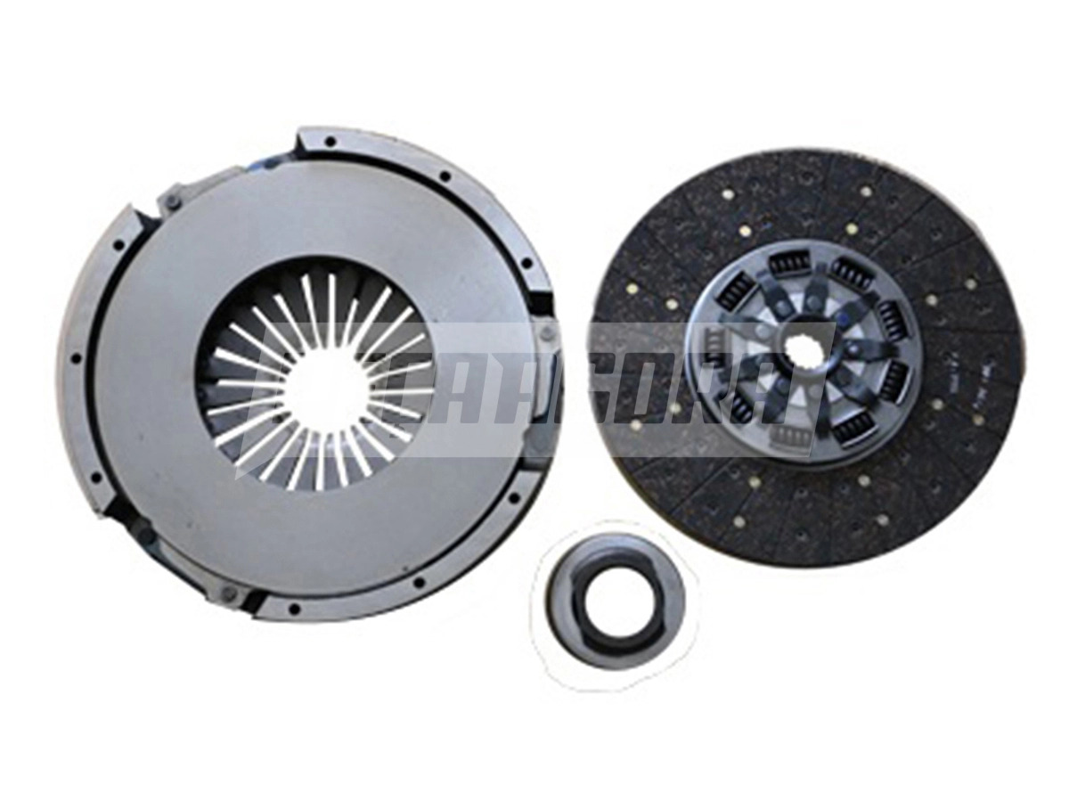 KIT EMBREAGEM 350MM 18 ESTRIAS MB OM366 1318 1418 1618 ONIBUS OM371 (6612,)