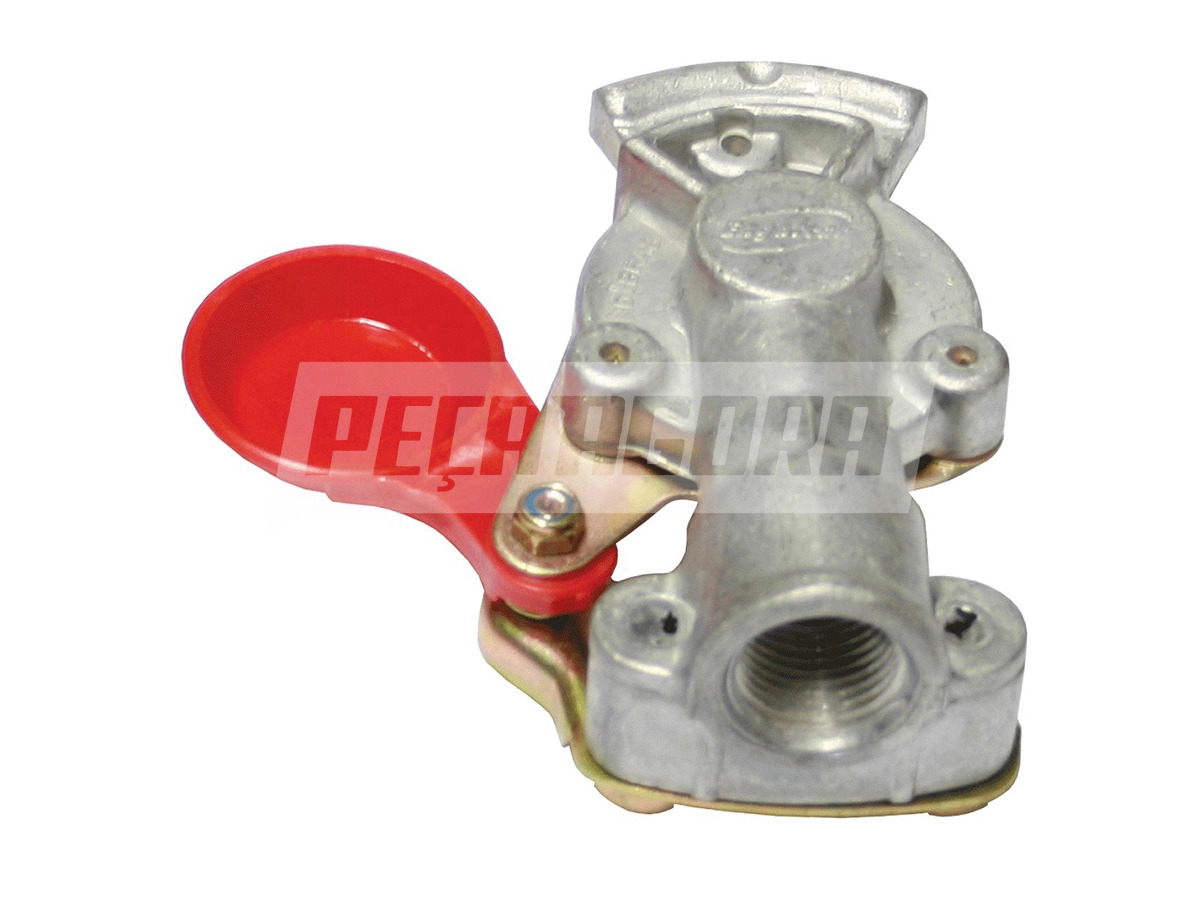 MAO AMIGO EMERGENCIA COM TAMPA VERMELHA CARRETA ANTIGA ROSCA 1/2'' NPT (963800,)