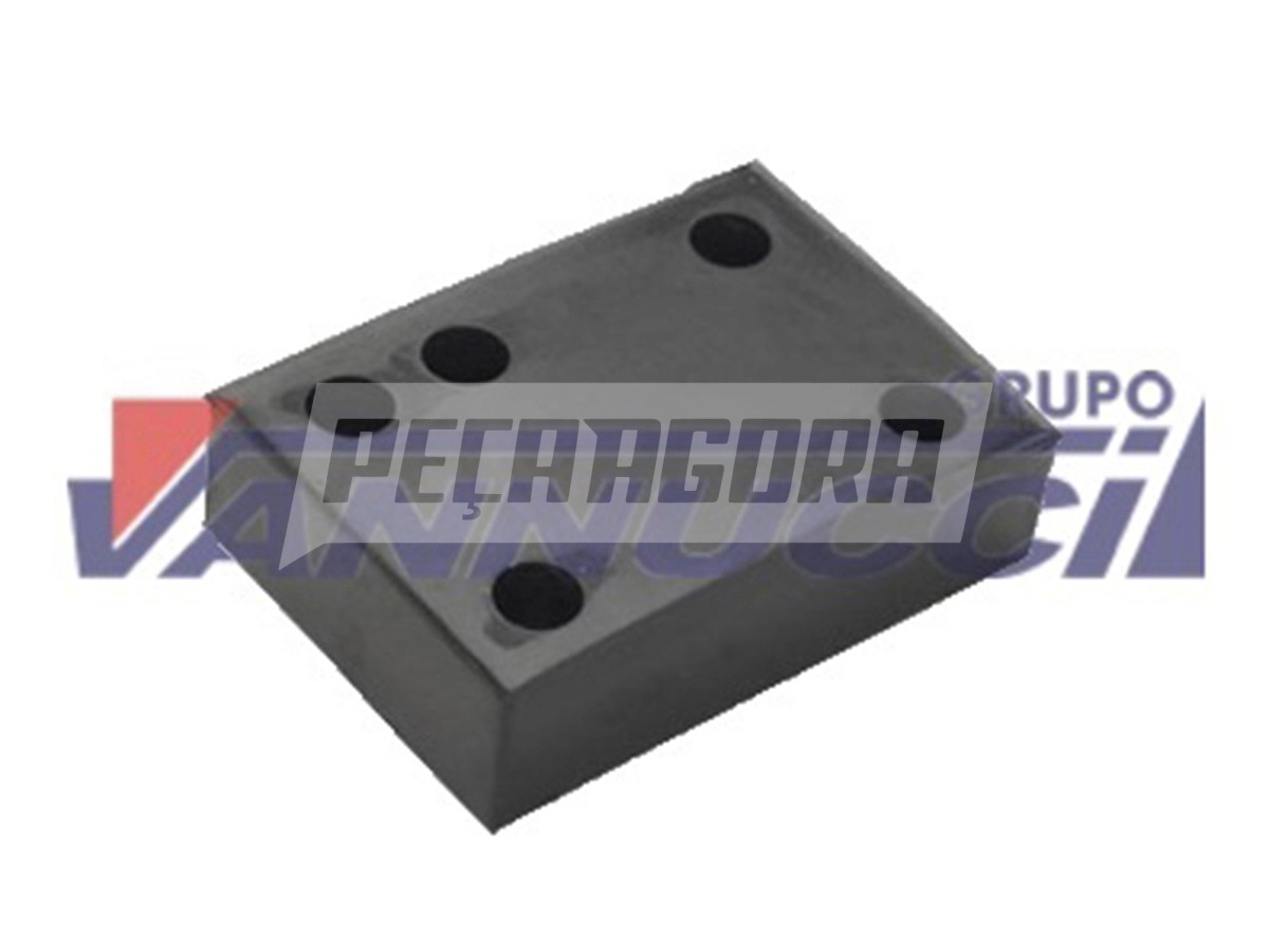 ENCOSTO DE BORRACHA DO INTERCOOLER MB O400 OH1621 (3760947183)