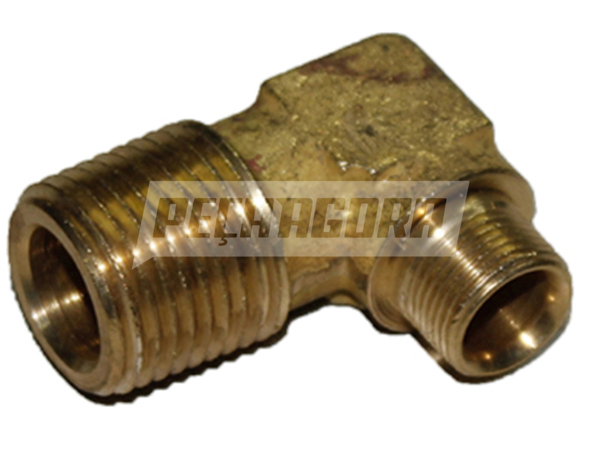 COTOVELO MACHO 1/2 NPT X 3/8 TUBO (0112)