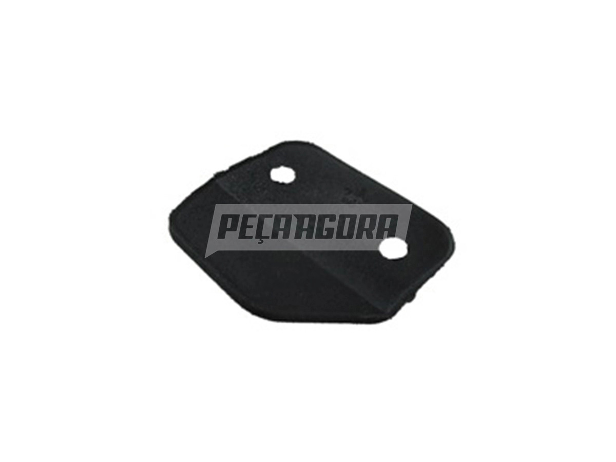 BASE ESPELHO RETROVISOR EXTERNO PRETO VW 14200 12140 14150 14220 (2RD857543,)